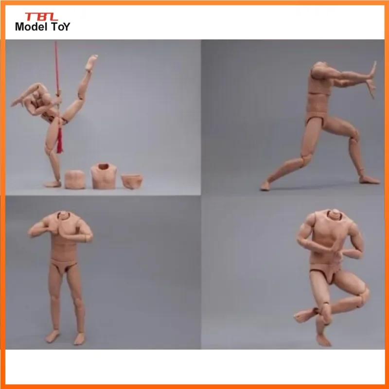 MH2201 1/6 Modular Movable Body Multiple Ways To Play Three Skin Model for Head Sculpt Gift Display Toys Doll