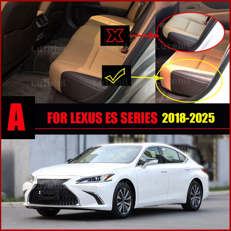 For LEXUS ES series 200 260 300h 2018-2025 2024 23 22 21 20 19 Car floor mats  Custom auto foot Pads carpet interior accessories