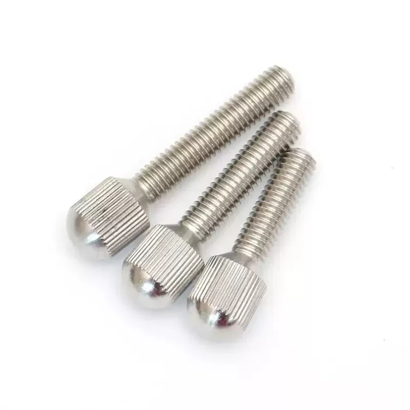 GB836 304 الفولاذ المقاوم للصدأ مخرش مسامير مع رئيس صغير الإبهام المسمار اليد تشديد الستار قفل مسامير M2 M3 M4 M5 M6