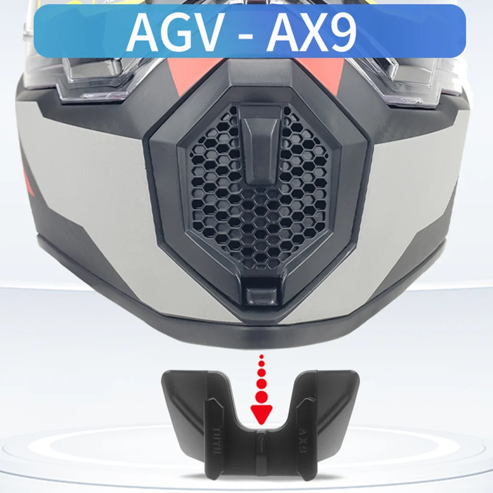 Agv AX9 Customized Motorcycle Helmet Chin Mount for GoPro12 11 10 DJI Action3/4 Insta360 Ace pro X3 X4 Action Camera Accessories