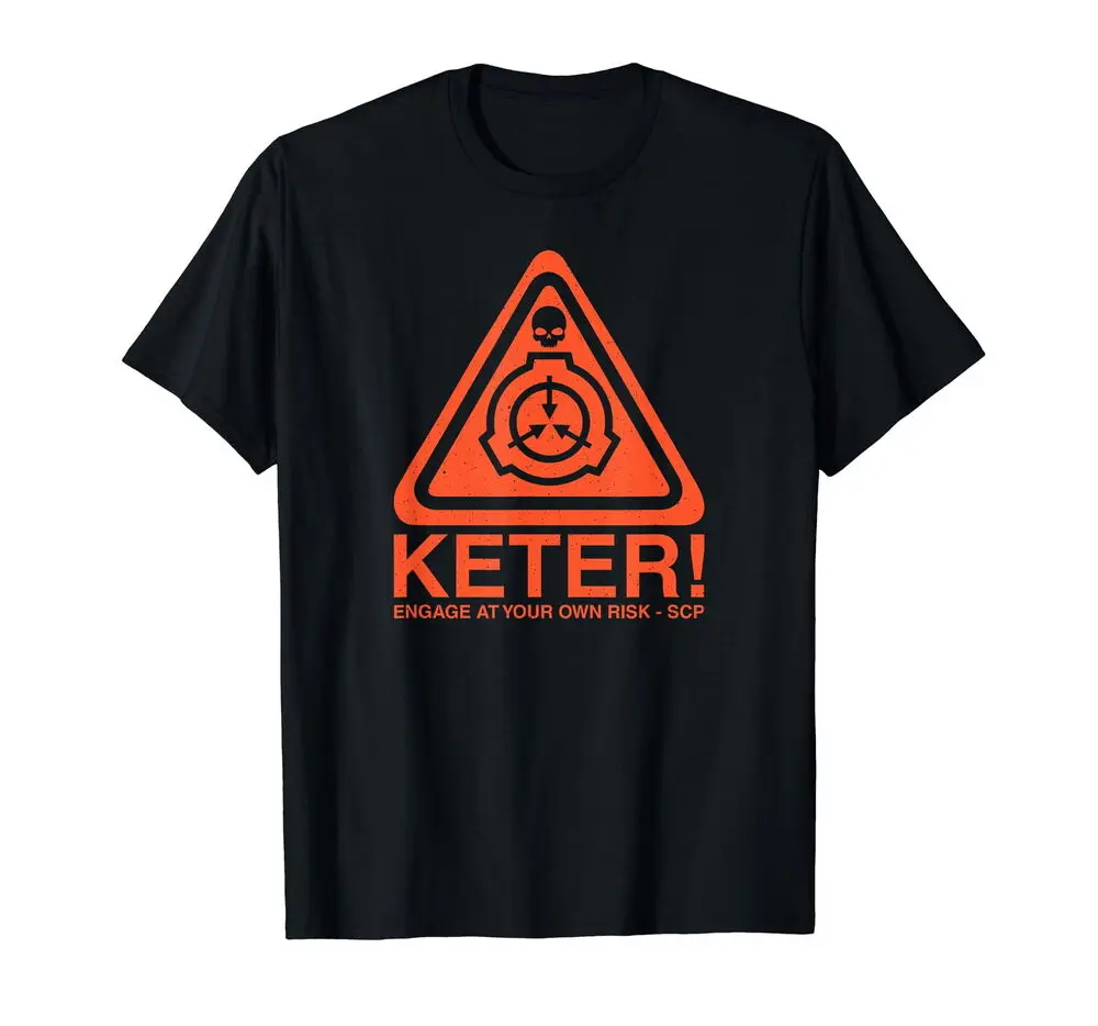 Keter Classification SCP Foundation Secure Contain Protect T-Shirt  High Quality 100%Cotton Short Sleeve