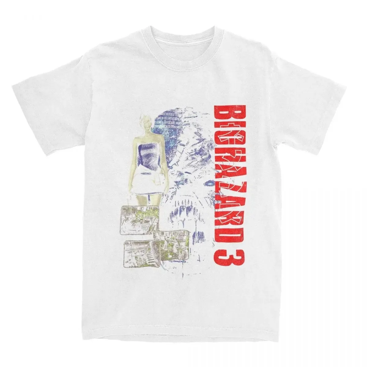 2025 الشر المقيم الشر BIOHAZARD 3 تي شيرت الرجال النساء الجدة القطن تيز س الرقبة قصيرة الأكمام تي شيرت هدية الملابس