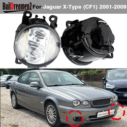2 X 30W H11 Car Front LED Fog Light DRL Daylight 12V For Jaguar X-Type Xtype (CF1) 2001 2002 2003 2004 2005 2006 2007 2008 2009
