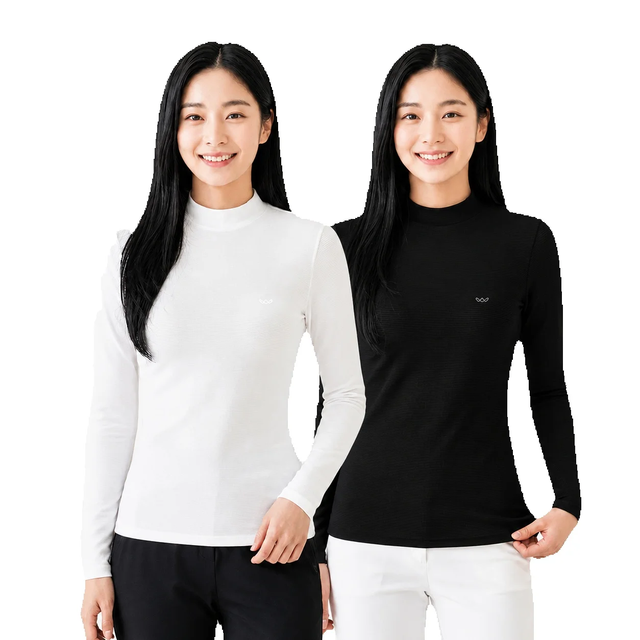 [Bfl] Women Cold Feel Half-Sleeve T-Shirt Sun Protection Uv Premium Sports Golf Underwear Cooling Half Polar Tee Shirt