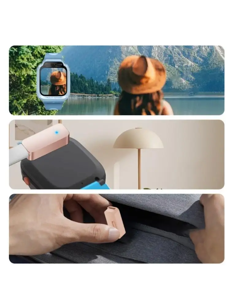 

652F Short Circuit Proof Type C Charging Adapter For Kids Watches Featuring Fast Attachment And Safety Certification