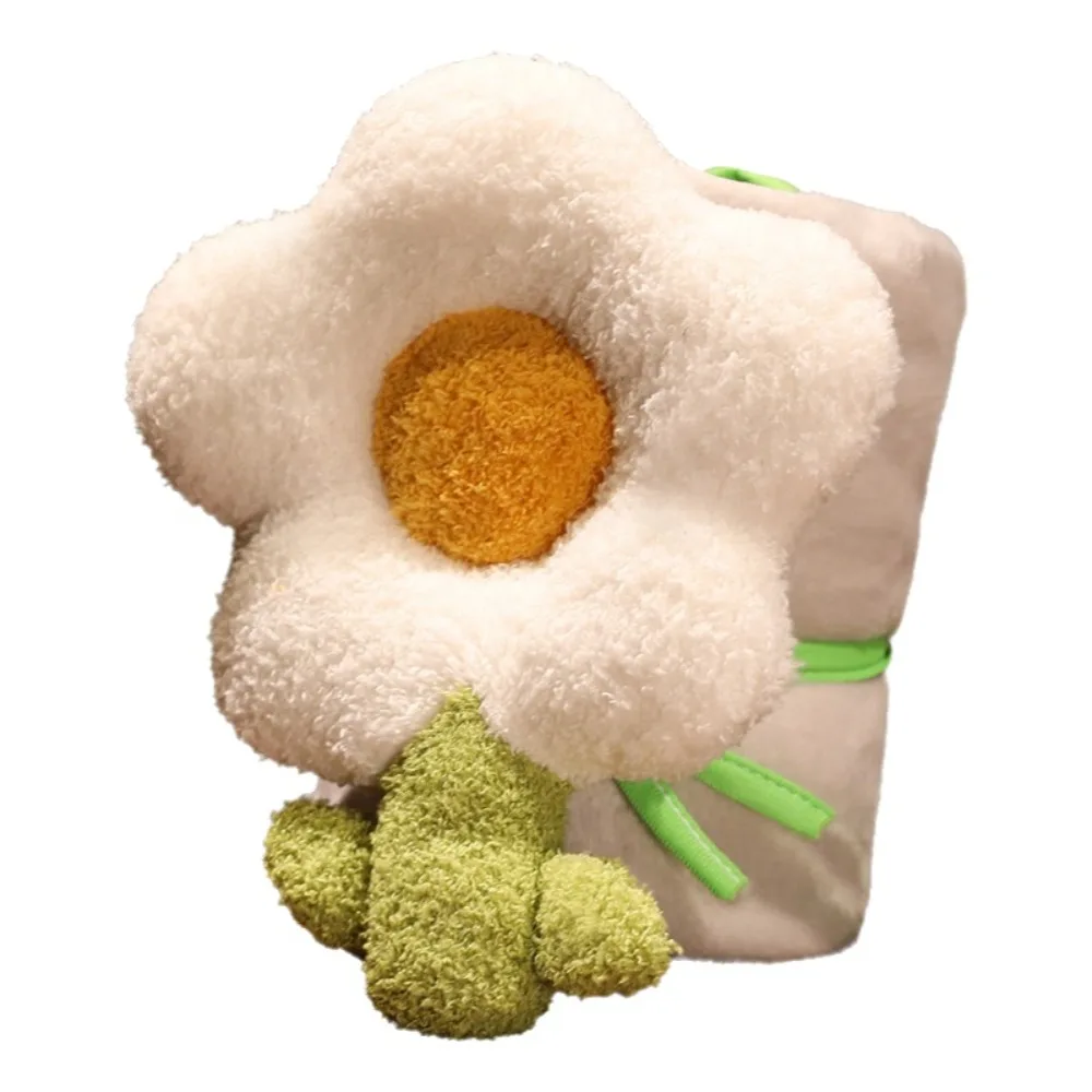 

Decorative Blanket Thickened Napping Blanket Soft Warm Flower Roll Blanket Cute Cozy Cover Blanket Napping Time