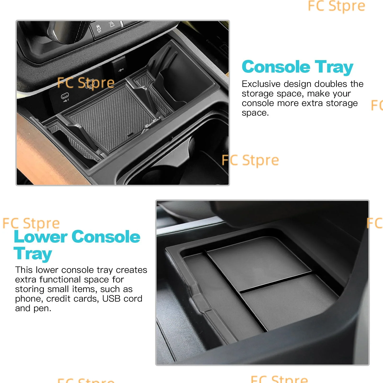 For Defender 130 110 90 Center Console Organizer for 2020-2024 Land Rover Defender Middle Console Storage Box Accessory