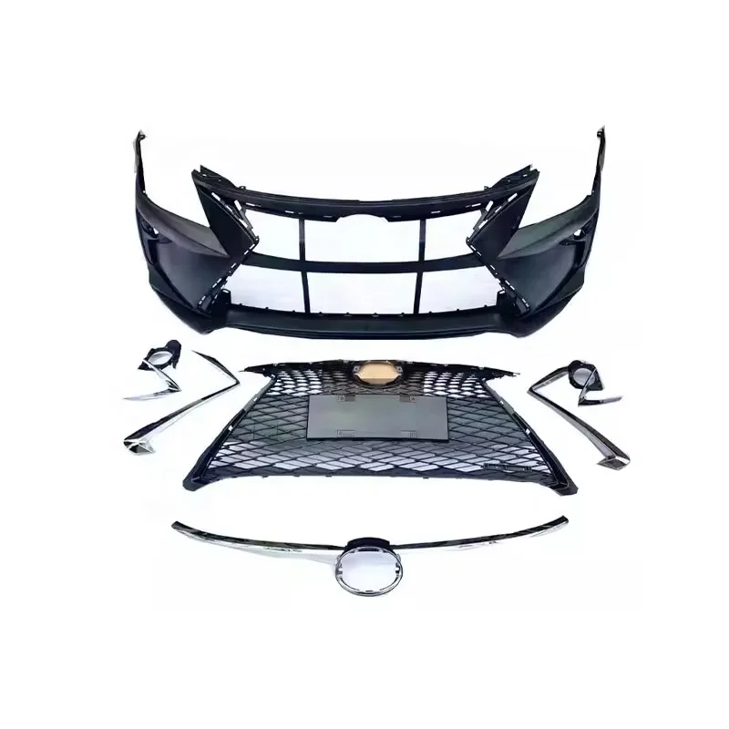 

Factory Direct PP Material Car Bumpers for Toyota Camry 2007-2011 Upgrade Lexus ES Front Bumper with Grille Car Bodykit