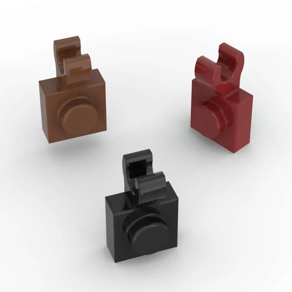 

MOC 10 шт. 61252 1x1 модифицированные строительные блоки 6019 с открытым зажимом, кирпичи, частица, головоломка, идея, игрушки, подарки для детей на день рождения