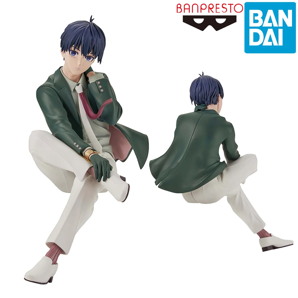 

In Stock Original Bandai Spirits Banpresto Blue Lock Isagi Yoichi Collection Series Model Cartoon Character Model Decoration