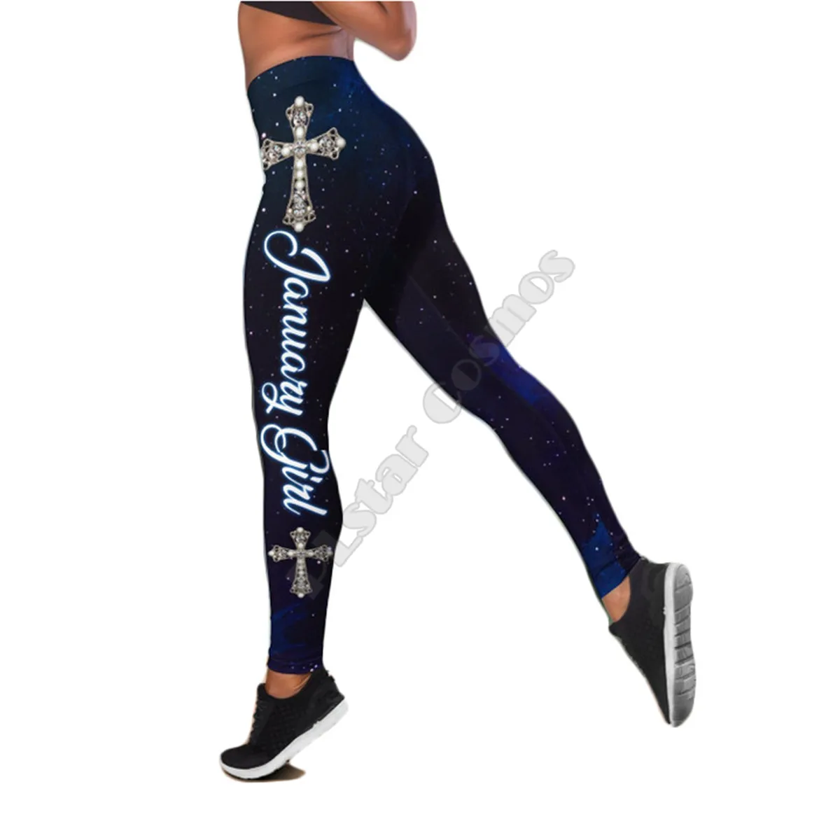 I Can Do All Things Through Christ Who Give Me Strength 3D Print Tank Top+Legging Combo Outfit Yoga Women For Girl January-June