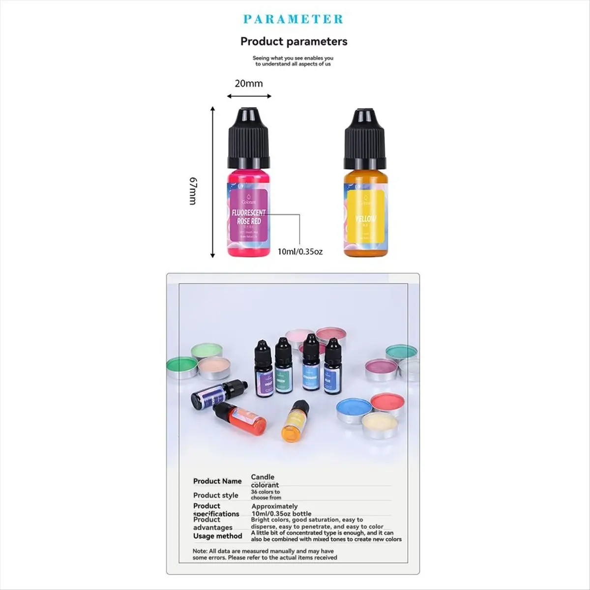 【2026 TOP Global】▼△◑24 Color DIY Candle Making Kit: Aromatherapy Candle Dyes, Molds, and Soap Coloring Set