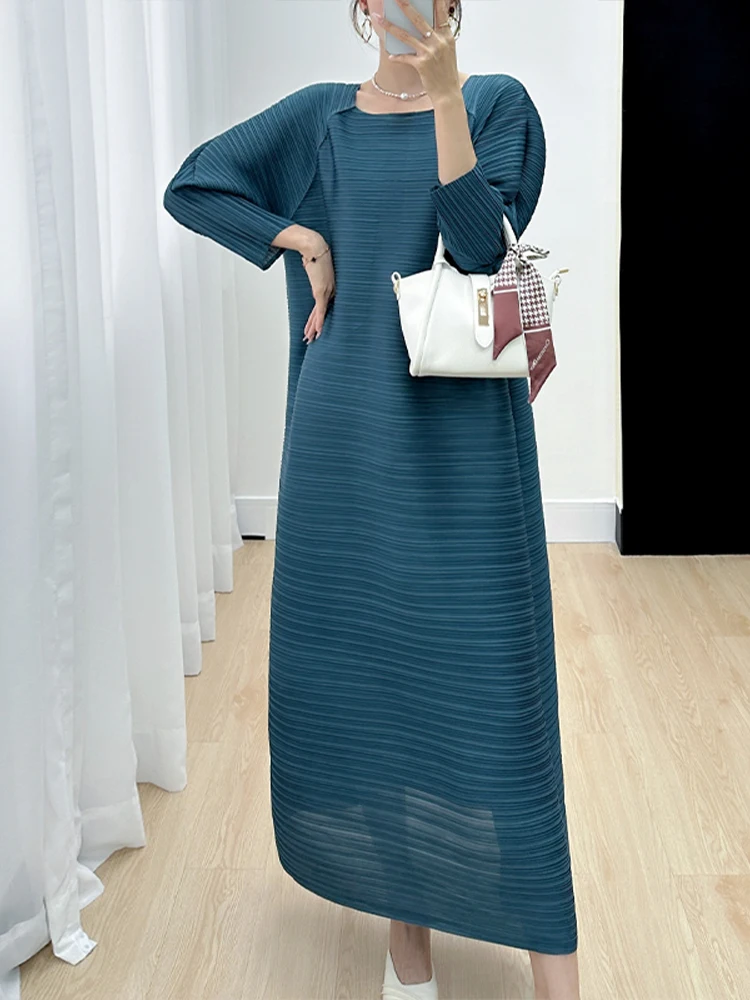 women's long sleeve pink dress PinkBlush Pink Ribbed Long Sleeve Square Neck Maternity Maxi Dress Large