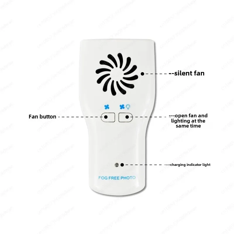 

Dental orthodontic reflector electronic automatic light defogging mirror port photography endoscope