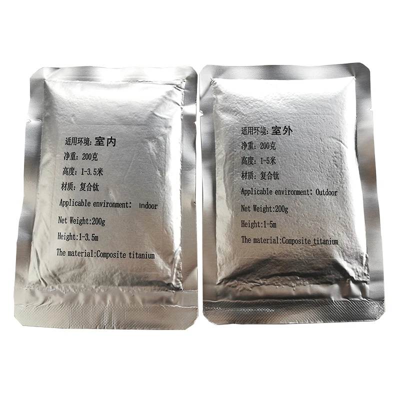 Wholesale 200g/Bag Ti Powder for Cold Spark Machine Wedding Sparkler Effect Machine Titanium Powder Composite Ti Metal Granules