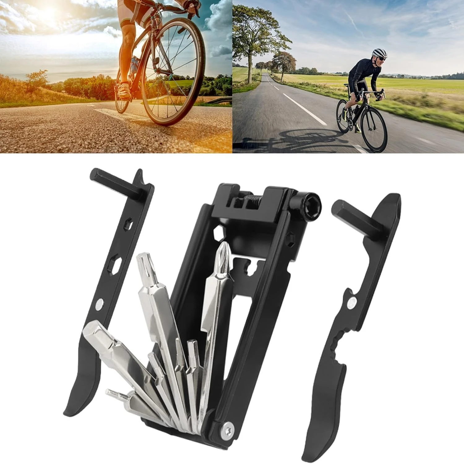 Versatile Essential 20-in-1 Bike Maintenance Multitool Kit - Must-Have Perfect Tool for On-the-Go Repairs and Adjustments, Ideal