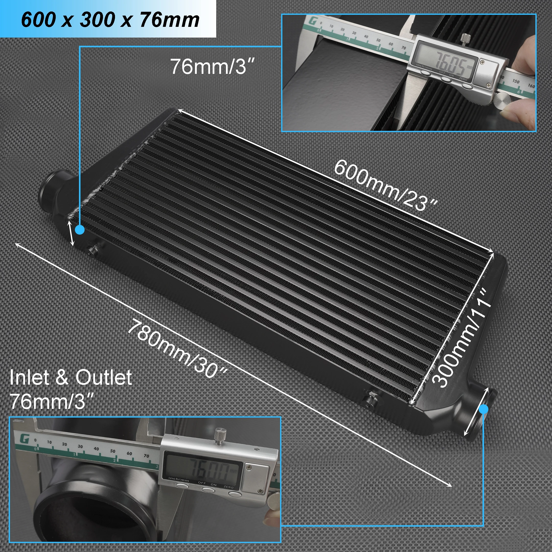 Radiateur à barres et plaques - Front Mount Intercooler Universal Bar Plate avis et prix