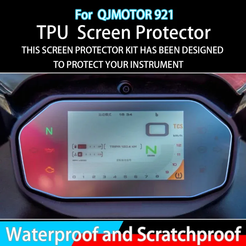 

Аксессуары для QJMOTOR 921 2024, защитная пленка для защиты от царапин, панель из ТПУ, защитная пленка для экрана, мембранная линза для инструментов