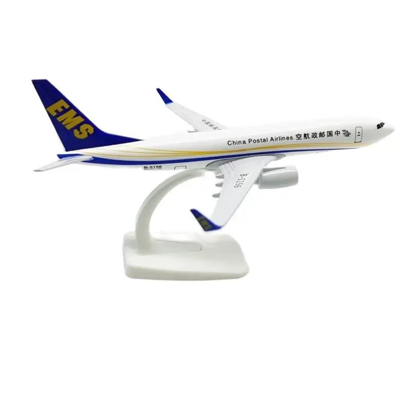 

Diecast Postal Aviation B737 Civil Aviation Passenger Plane Model Alloy&Plastic Material 1:200 Scale Simulation Display