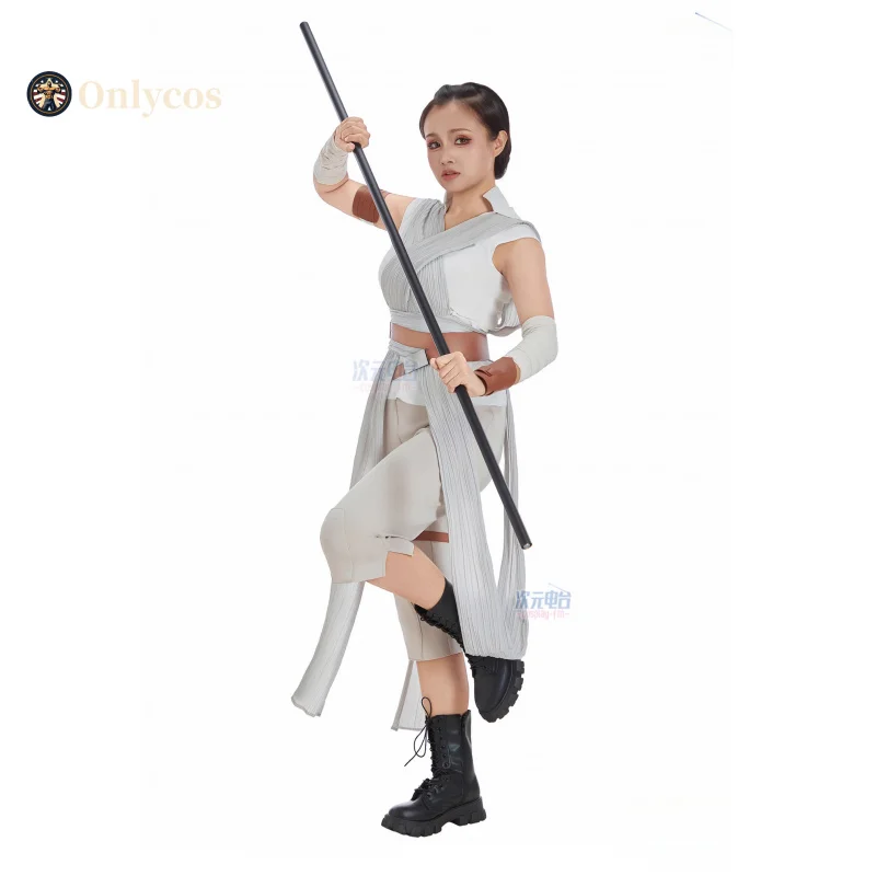 زي سكاي ووكر التأثيري للعب الأدوار في عيد الهالوين وعيد الميلاد كرنفال كوميك كون Onlycos #6