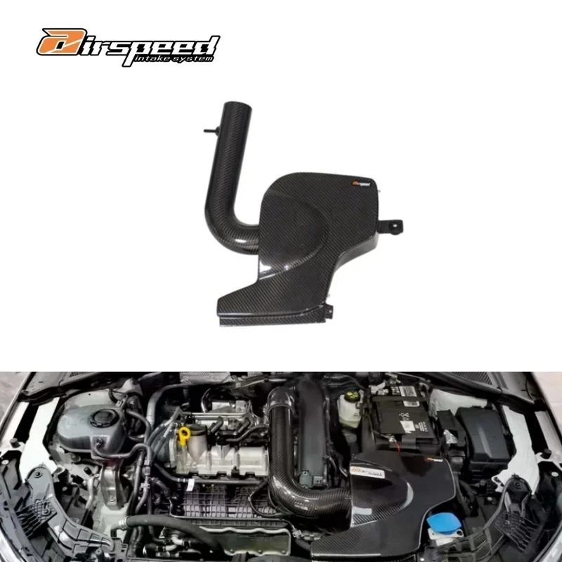 Airspeed intake Aerodynamics  Carbon Fiber Material High Performance intake Pipe Air intake System For audis A3 EA211 1.4T