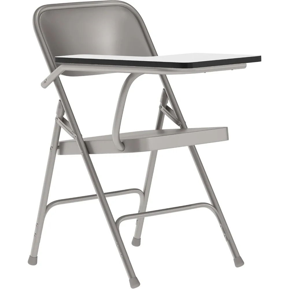 Ralph Premium Steel Folding Chair with Right-Handed Tablet Arm by Flash Furniture