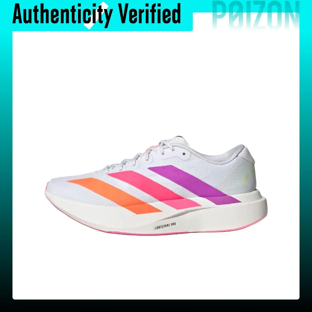 Adidas Adizero Evo SL Height Increasing Marathon Running Shoes Women's Cloud White KI4450