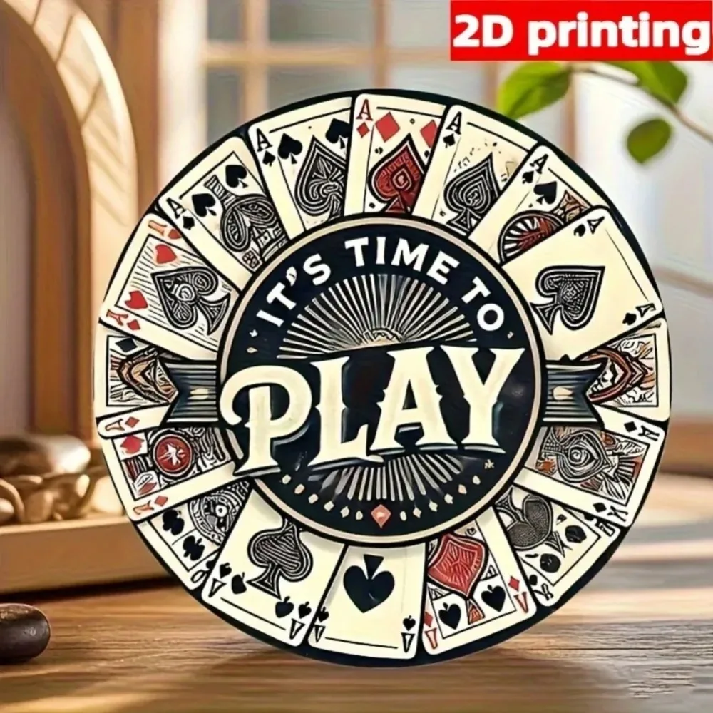 Vintage Poker Decor…