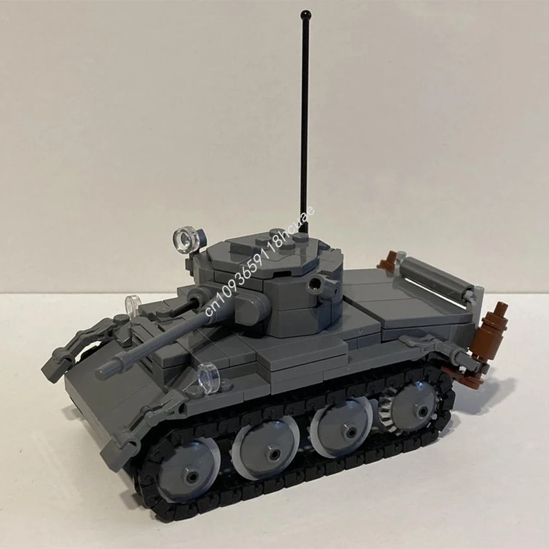 

284pcs MOC Tetrarch Light Tank Building Blocks Logical thinking up Space imagination up Solve the problem up Christmas toy Gift