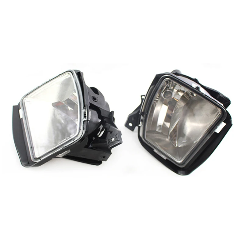 LED Fog Lights Bumper Driving Fog Lamp Assembly For Dodge Ram 1500 2013-2018 68104821AC Silver