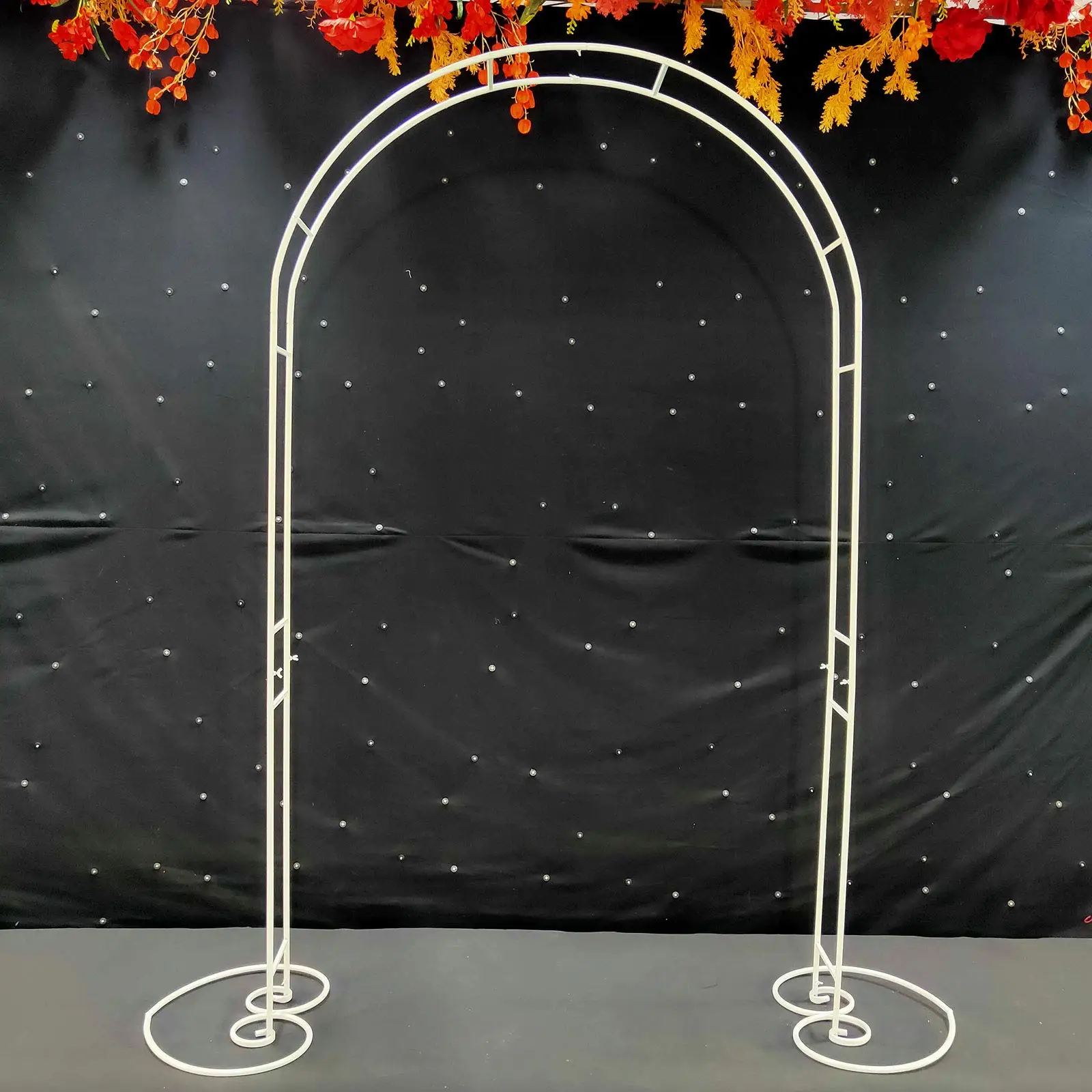 

7.5ft Metal Wedding Arch, Garden Arbor Arch Stand for Ceremony Party, Archs Backdrop Stand for Garden Wedding Party Decoration