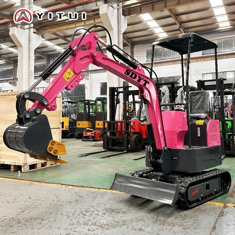 Best-Selling Star Model 1.5 Ton Compact Excavator For Orchard Ditching Customized Mini Excavator For Multiple Assistive Devices