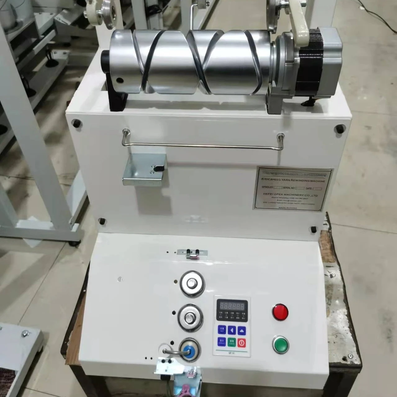 Custom Spool Single Head  Yarn Winding Machine Factory Price