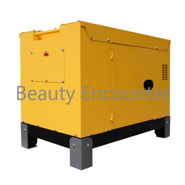 10kw super silent power soundproof electric diesel generator S12000DS