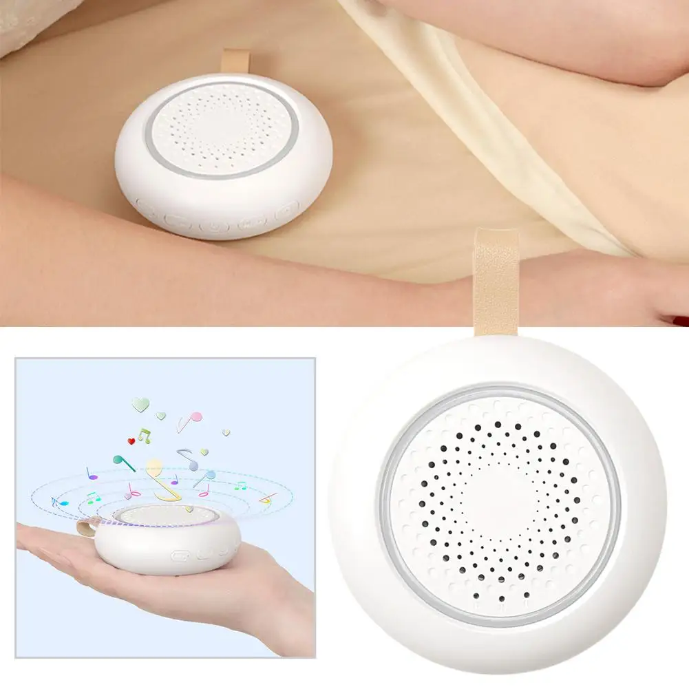 

White Noise Machine Sleep Aid Night Light Sleep Sounds Machine With 24 Soothing Sounds Mood Relaxing Audio For Baby Adults R4L8
