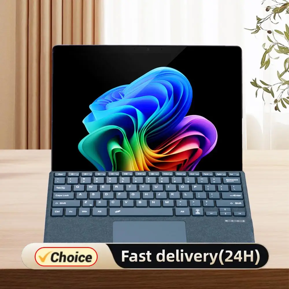 

Bluetooth-Compatible Magnetic Wireless Keyboard with Touchpad Ultra-Slim Keyboard for Microsoft Surface Pro 8/9/X/10/11