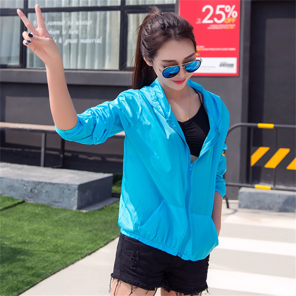 Summer Sun suit, Short Jacket, Korean version of long-sleeved baseball suit, leisure print jacket, Sun suit JK7