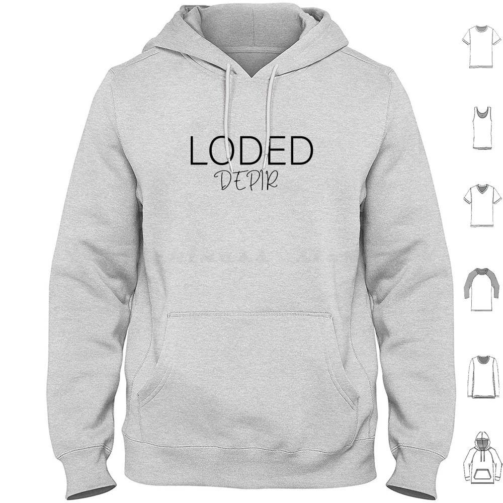 Loded Depir Classic Hoodie Cotton Long Sleeve Loded Diper For Anyone Loded Diper For Anyone Rodrick Rules Loaded