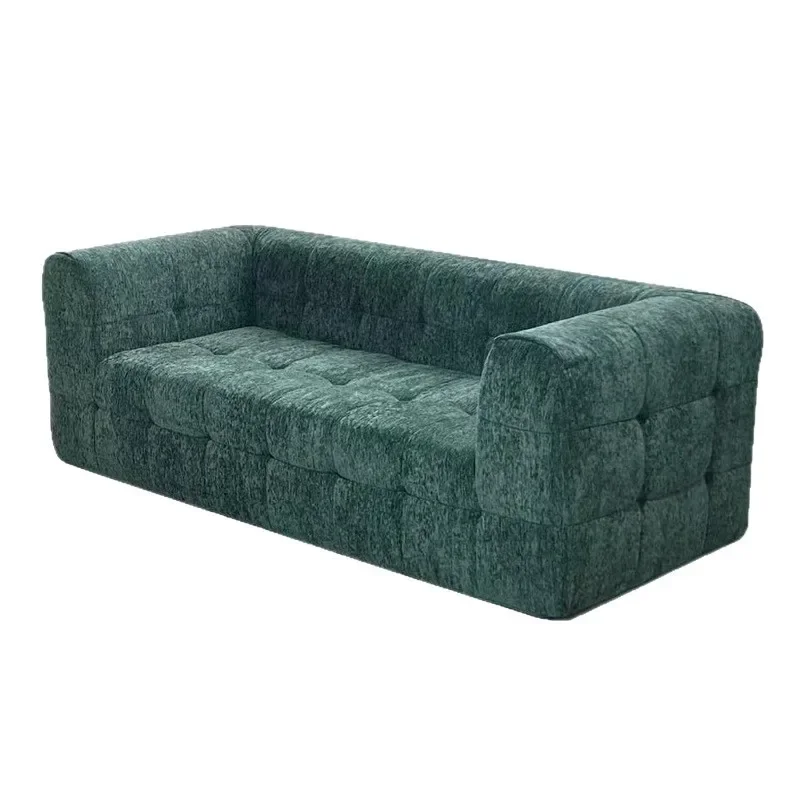 Minimal compression sofa corduroy full sponge sofa vacuum integrated molding roll bag compression sofa