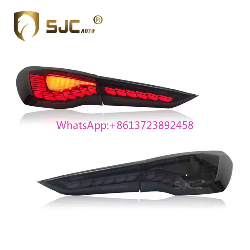 

Modified Auto Parts for BMW 4 Series G22 G82 GTS Taillights M4 2020-2023 Dragon Scale Style Signal Rear Light