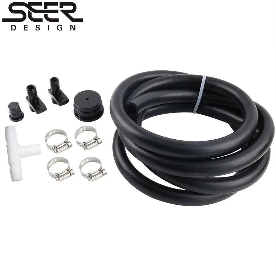 For 2004 2005-2010 GM 6.6L Duramax Diesel LLY LBZ LMM Replacement Hose Kit &Adapter