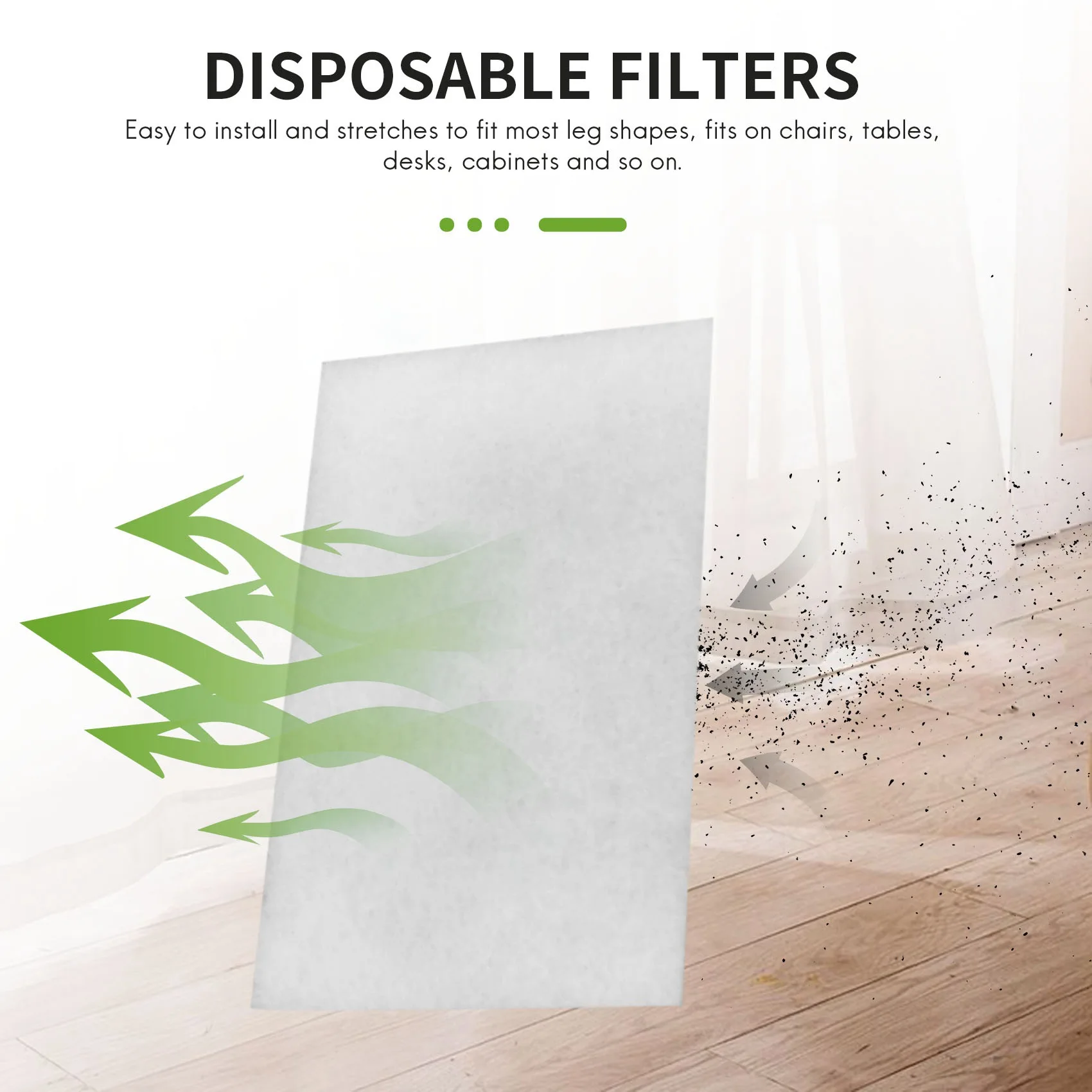 Filtros de repuesto universales desechables para Resmed Airsense 40, filtros CPAP