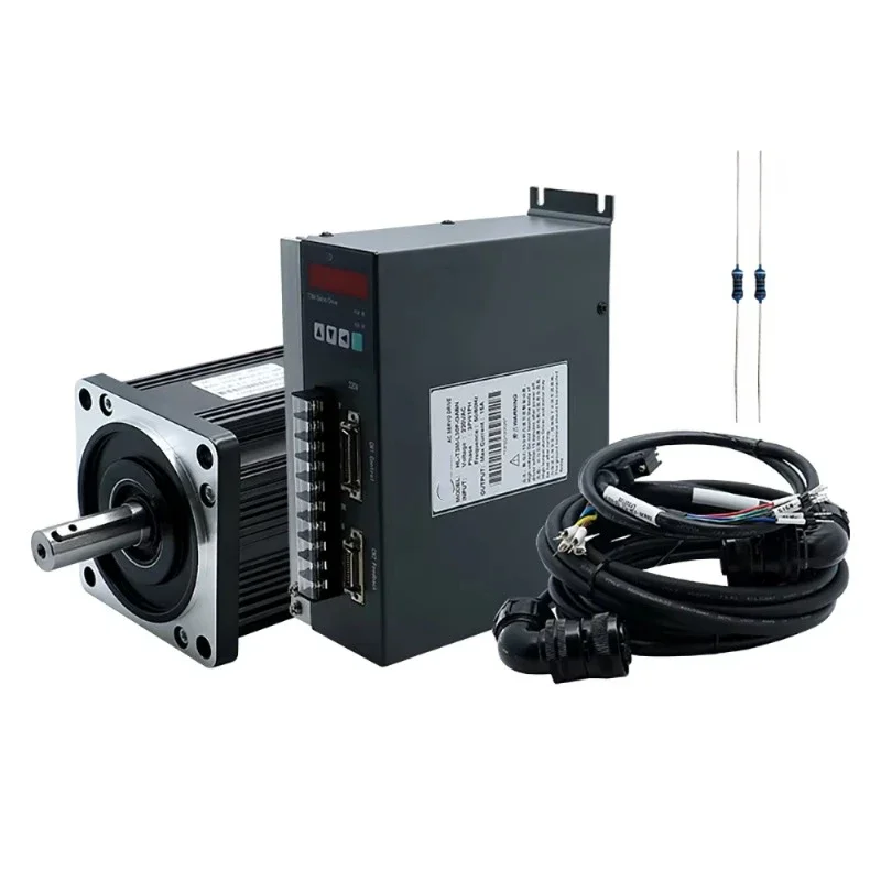 

220V 1000W 80AST-A1C04025 servos motor with 17bit 3.8Nm cnc servos motor 1000w with drive kit ac servo motor drive 80ast