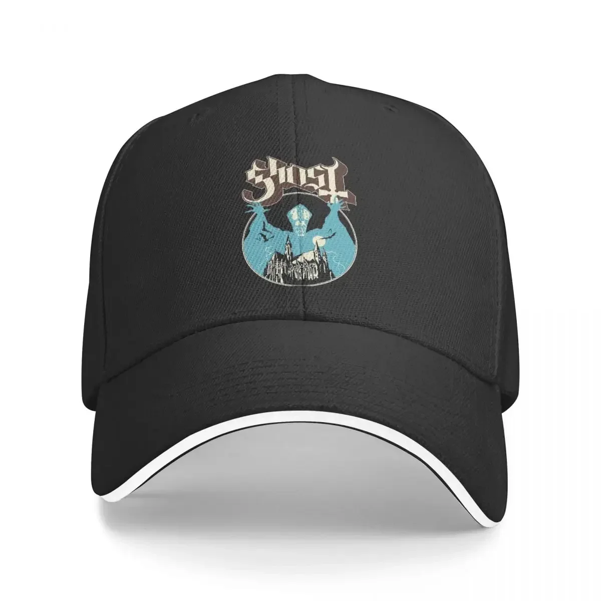 Ghost Band Baseball Cap Casual Die Music Sandwich Hats Men Women Adjustable Sun Cap Outdoor