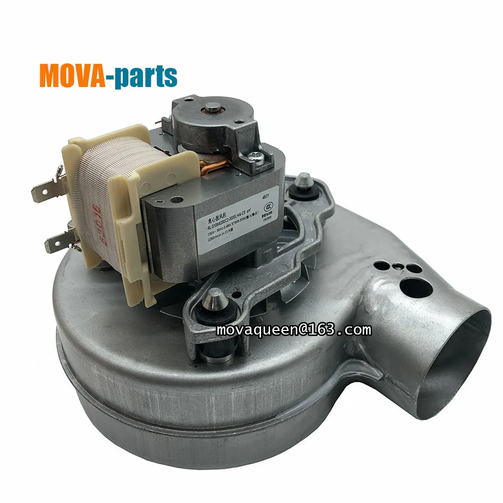 Gas Boilers Spare Parts 230V 2350R/min 57W Gas Blower Fan For CHAPPEE Potterton BAXI MAINFOUR Gas Boiler Replacement