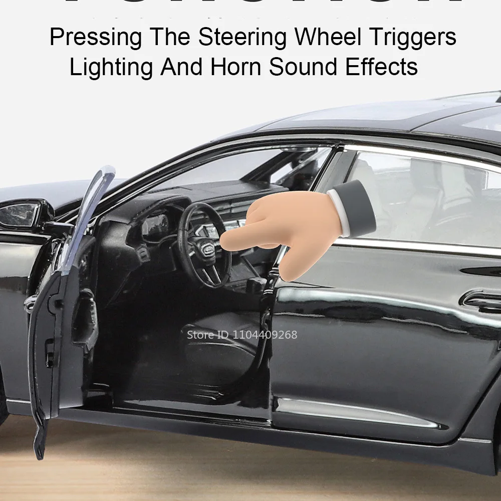 1:24 A6L RS7 Model Autka Zabawka Odlew Stopowy Kierownica Amortyzacja Miniaturowe Modele Zabawki Kolekcjonerskie Prezenty Urodzinowe