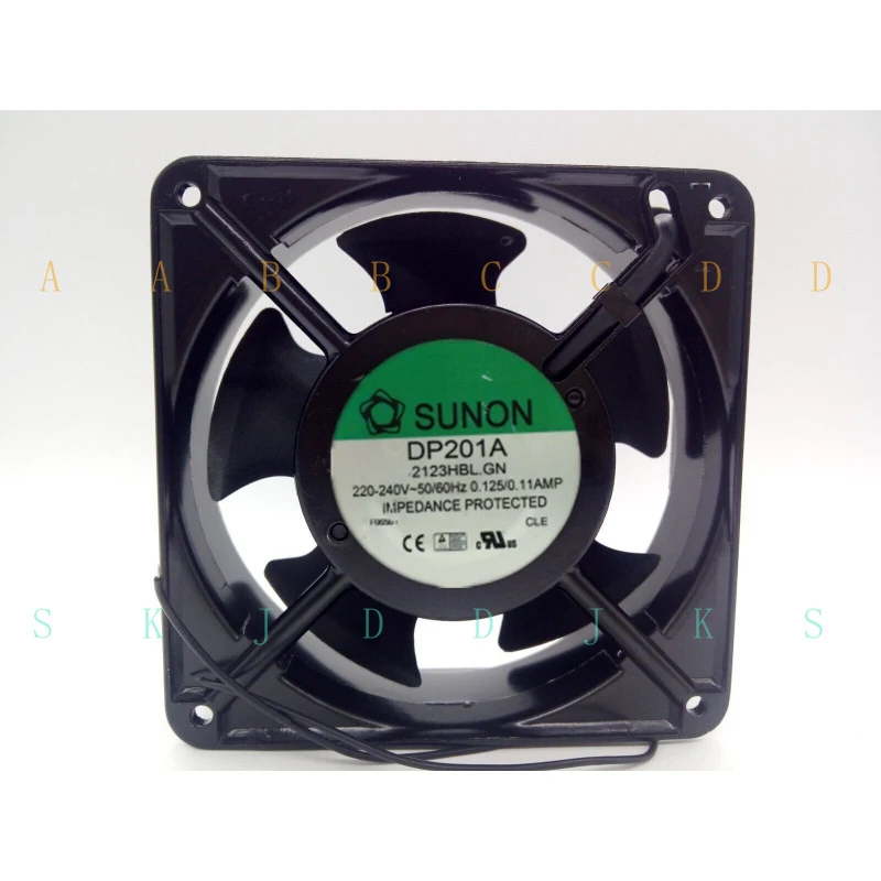 M  1 pcs   DP201A 2123HBL-GN axial fan with covered pole motor 220V 12038