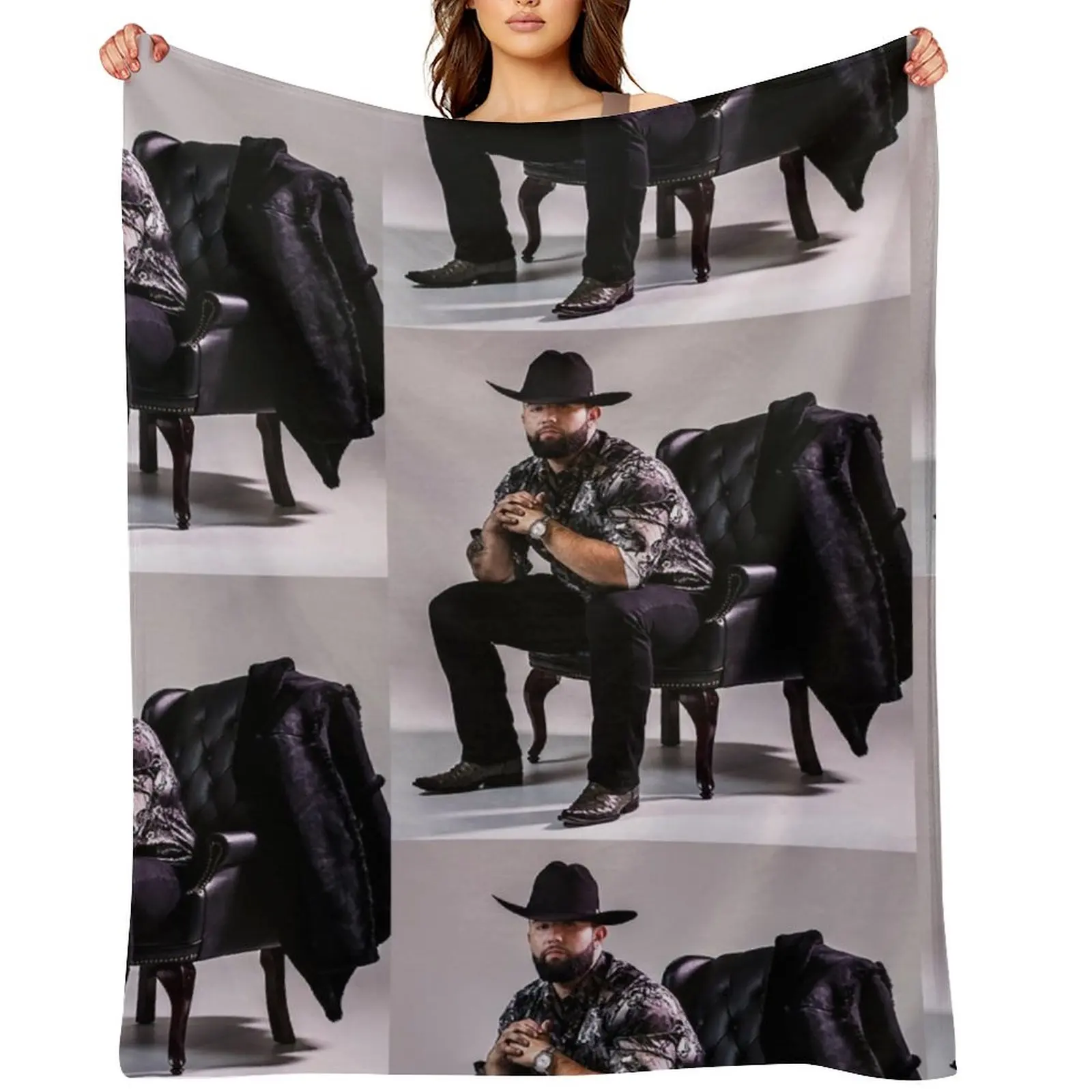 

Carin Leon amanullah concert Throw Blanket Furrys Luxury St Retros Blankets