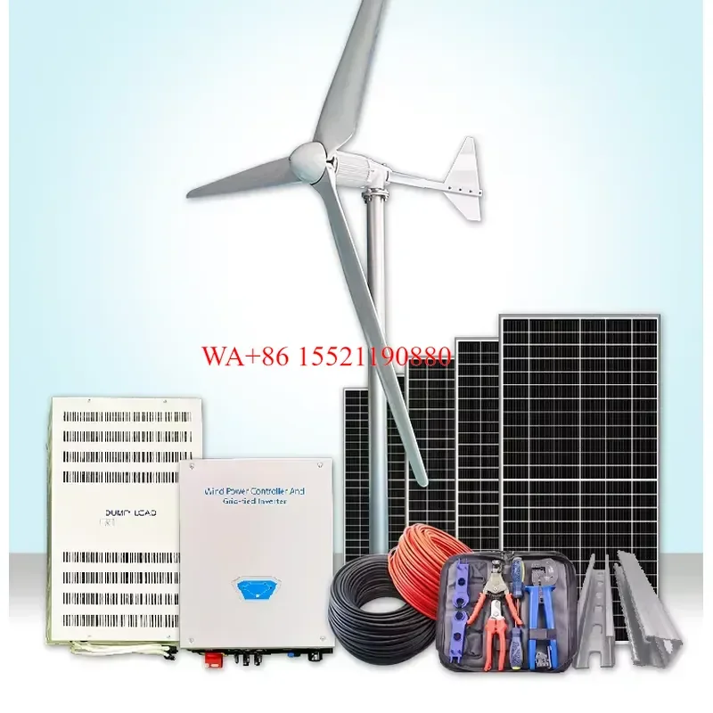 WMWMNU 3KW Efficient Wind Power Generator for Home Energy Storage Systems Wind Turbine Electricity Generation