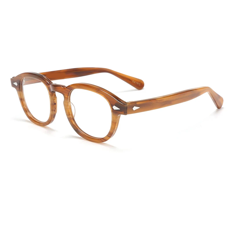 Customize Prescription Multi-focal Progressive Glasses Men Frame Johnny Depp Lemtosh Photochromic Round Eyeglasses